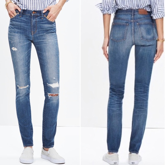 madewell rip and repair jeans